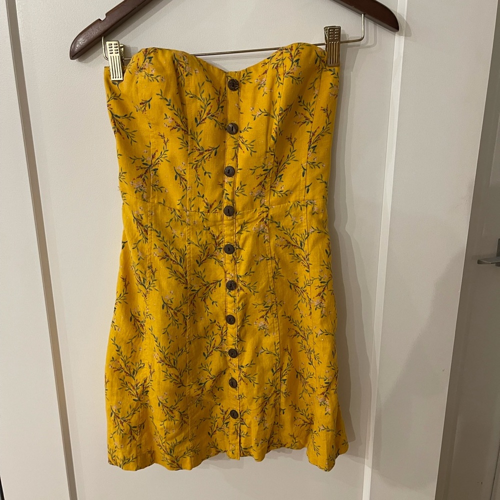 UO Strapless dress